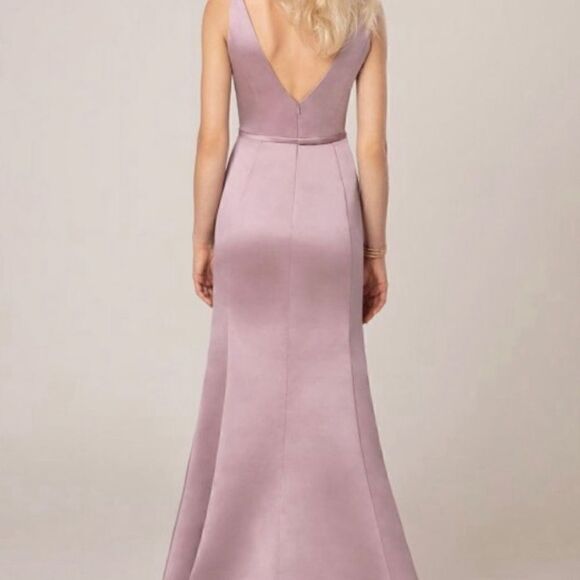 Sorella Vita Rosewater Blush Pink Style 9206 Maxi Dress Sz 14 - Picture 3 of 11